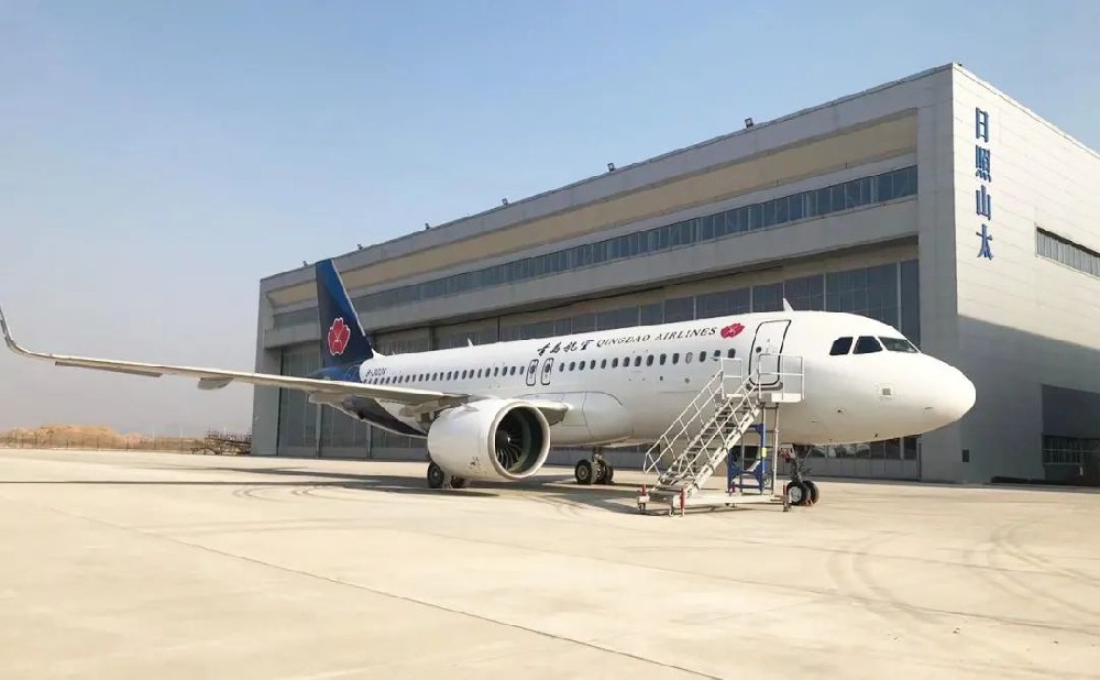 2020完美收官！日照山太完成青島航空3架A320NEO飛機(jī)1C檢工作并順利出場